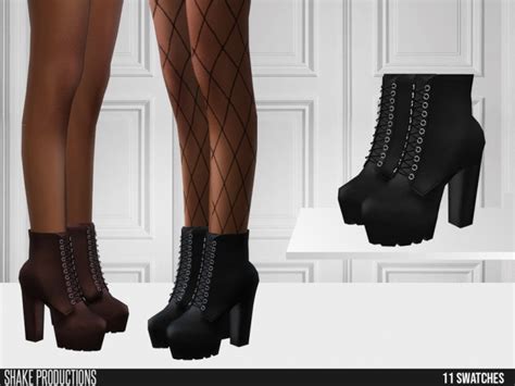 Sims 4 Heel Boots Cc