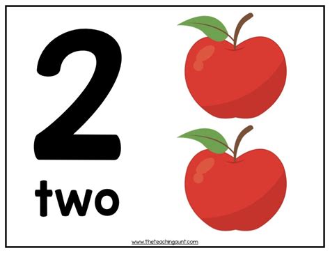 Number flash cards 1 to 20. Numbers Flashcards 1-20 - The Teaching Aunt