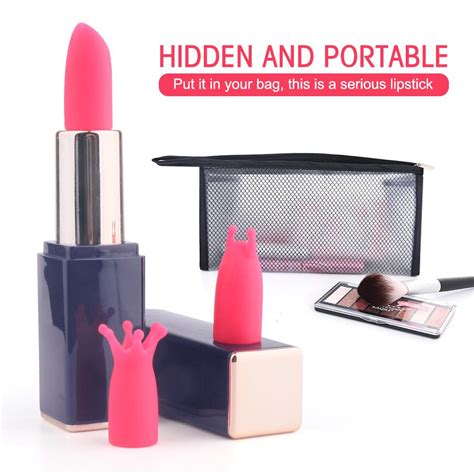 Adult Luxury Hide Play Lipstick Vibrator