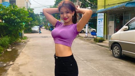 Beautiful Burmese Girl With Traditional Lifestyle Youtube