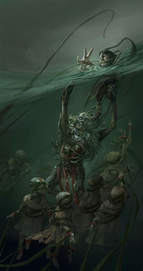 Creeper Dump Dark Fantasy Art Scary Art Monster Art