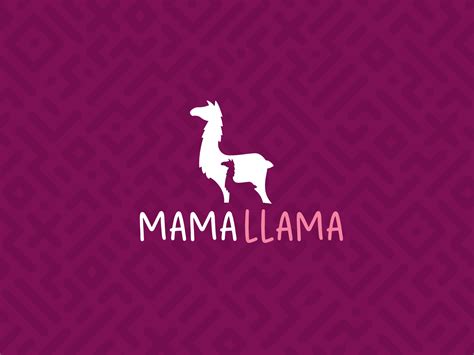 Mama Llama Logo By Brandon Gaffney On Dribbble