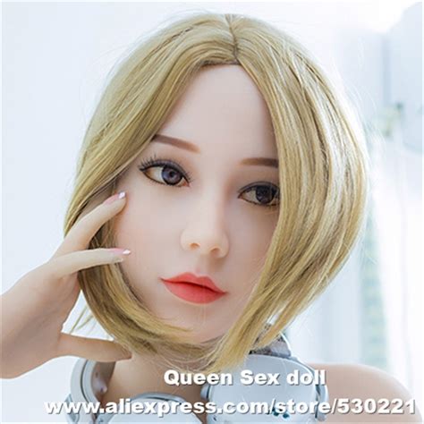 Wmdoll Top Quality Solid Sex Doll Head For Silicone Adult Dolls
