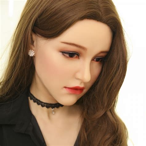 Costume Reenactment And Theater Apparel Silicone Realistic Female Head Mask Handmade Face For