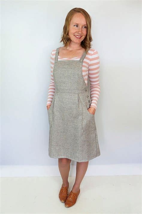 Pin By Linda Courtney On Sewing Patterns Pinafore Dress Pattern