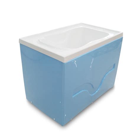 Designed to grow along with your infant. Baby Soaking Bath Tub with Stand, Acrylic Baby Spa Tub | KOBIA