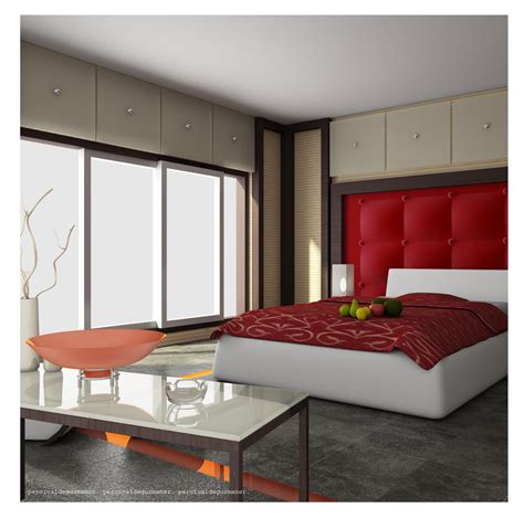 25 Red Bedroom Design Ideas Messagenote