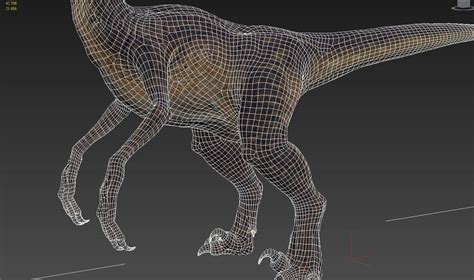 Velociraptor 3d Model By Astil