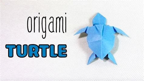Paper Turtle Origami Turtle Akira Yoshizawa Youtube