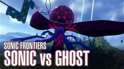Sonic Vs Ghost Sonic Frontiers Youtube