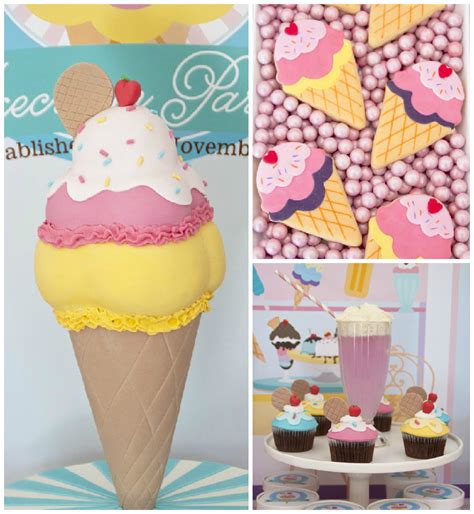 Ice Cream Social Birthday Party Printables Party Idea