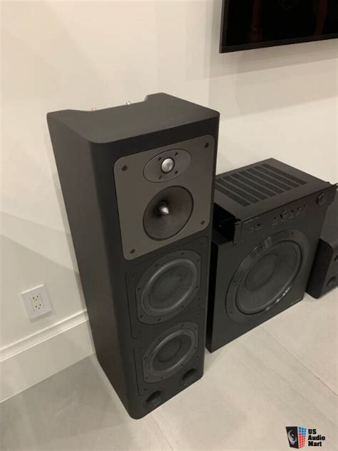 Bandw Bowers And Wilkins Ct Sw15 Pair 3 Ct82 Lcr Speakers Sa1000