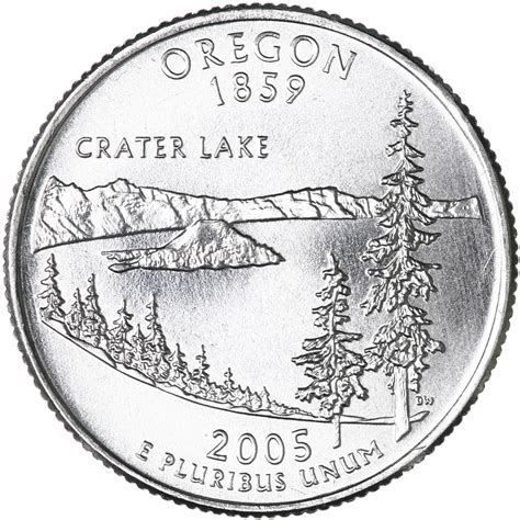 2005 P Oregon State Quarter Satin Finish Daves Collectible Coins