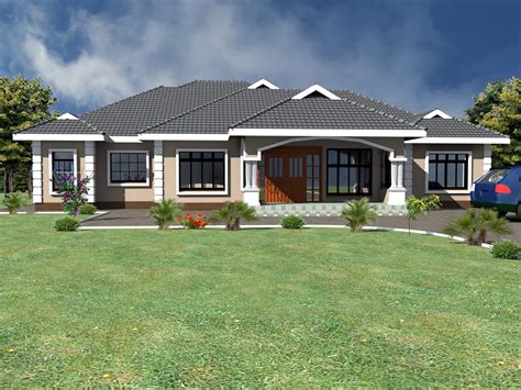 Rooms can be used as master bedrooms. Latest 4 Bedroom House Plans Designs | HPD Consult