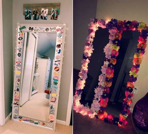 Fun Diy Mirror Border Ideas