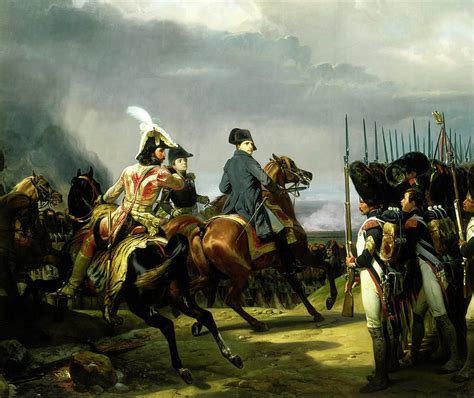 Napoleon At The Battle Of Jena October 14 1806 Painting By Mountain