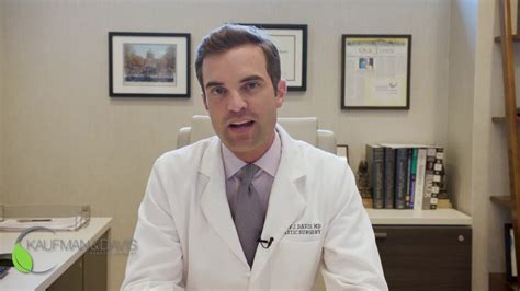 Meet Dr Drew Davis At Kaufman And Davis Plastic Surgery Youtube