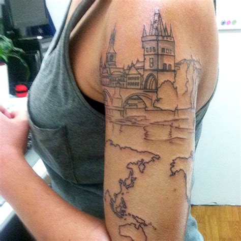 Im kinda the opposite, i wanna tattoo representing home! 38 MORE Travel Related Tattoos from Backpackers ...