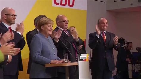 German Elections Merkel Wins Fourth Term As Far Right Enters Parliament