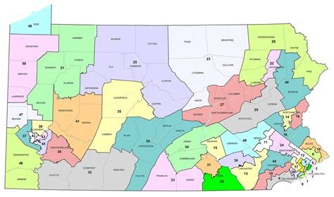 Pa House Senate Final Maps Set As Candidates Begin Effort To Get On