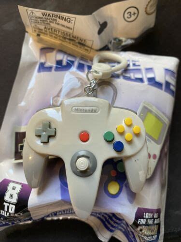 N64 Controller Nintendo Classic Consoles Backpack Buddies Keychain