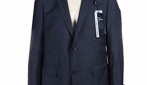 van heusen suit jacket size chart