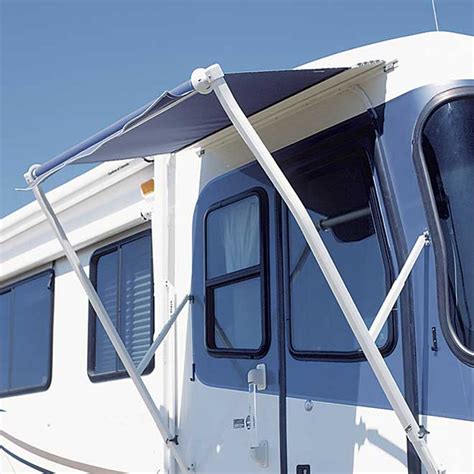 Carefree Of Colorado Manual Vinyl Pull Down Over The Door Awning