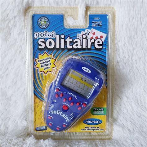 Radica Pocket Solitaire 2001 Electronic Game 72009 New In Etsy