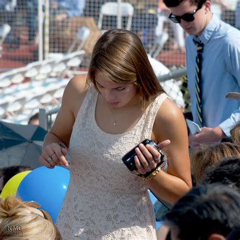 Girl In White At Graduation Kevin Mg Flickr