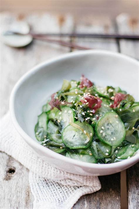 Japanese Cucumber Salad Chocho Recipes
