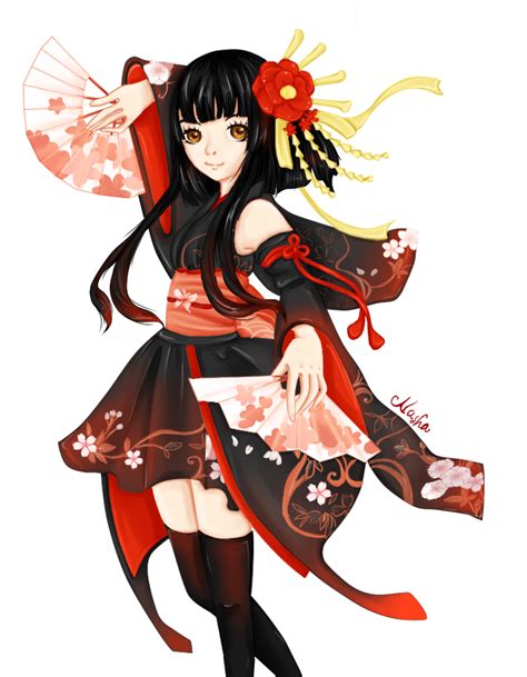Deviantart Anime Girl Kimono Outfits