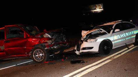 Drunk Driver Crashed Into Polk County Patrol Car Sheriff Says