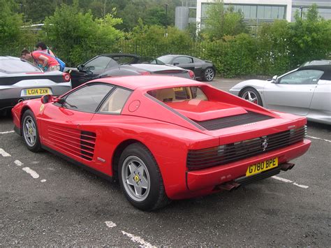 The owner of the new auto toy store likes to keep sold cars on websites even though he doesn't have them in stock. 1990 Ferrari Testarossa | Brooklands Supercar Saturday 2014 | Flickr
