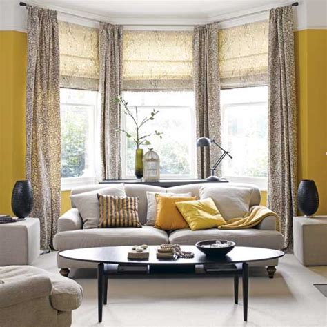 Blue living room decorating ideasblue living room ideas be inspired to refresh your rooms with fun paint ideas, wonderful wallpaper designs and the latest. Grey and yellow living room ideas and dÃ©cor inspiration ...