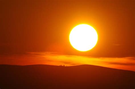 A Big Sun Setting Photograph By Jeff Swan Fine Art America