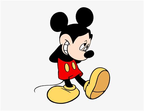 Embarrassed Mickey Mouse - Embarrassed Mickey Mouse Drawing Transparent ...
