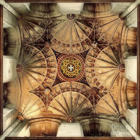 Fan Vaulting Canterbury Cathedral Photograph By Jack Torcello Pixels