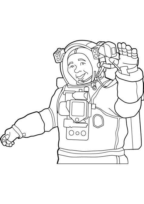 As is well known creative activities play an important role in child development. Free Printable Astronaut Coloring Pages For Kids