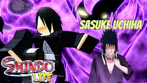 New Update I Became Sasuke Uchiha In Shindo Life Shindo Life Roblox
