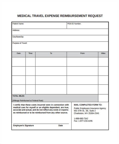 travel request forms   ms word excel