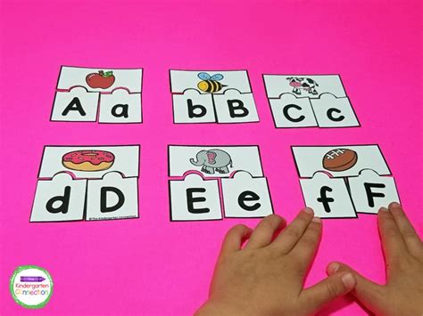 FREE Printable ABC Puzzles for PreK & Kindergarten