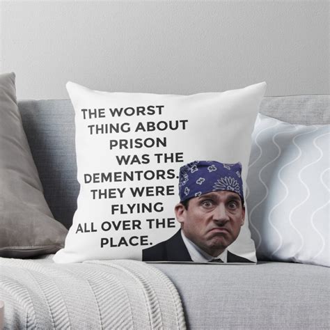 Prison Mikemichael Scott The Office Us Throw Pillow For Sale By