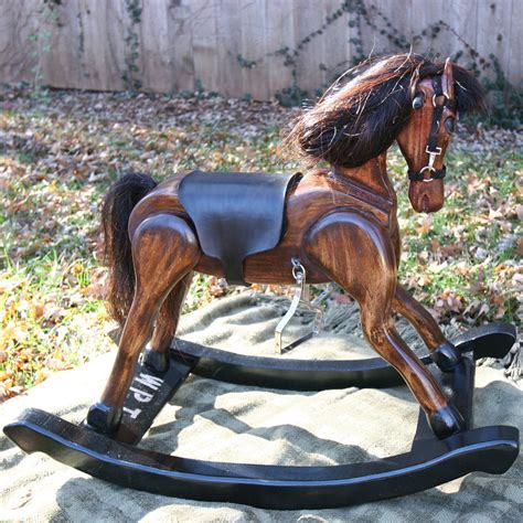 Build Your Own Rocking Horse Pattern Diy Classic Heirloom Etsy