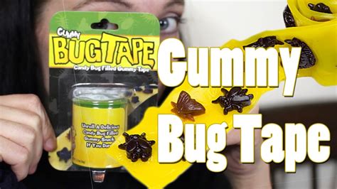 Gummy Bug Tape Candy Review Youtube