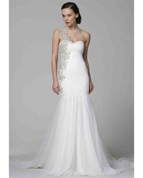 How to choose beach wedding dresses. One Shoulder Wedding Dresses, Spring 2013 Bridal Fashion ...