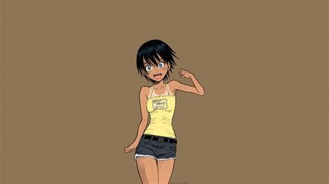 Use pointy shapes at the bottom for the tips of the hair clumps. Shiden Akira, short hair, tomboys, tanned, blue eyes ...