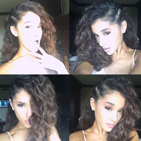 Ariana Grandes Best Naturally Curly Hair Moments Pics
