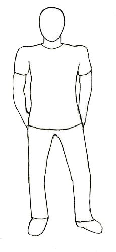 Easy Human Body Drawing At Explore Collection Of