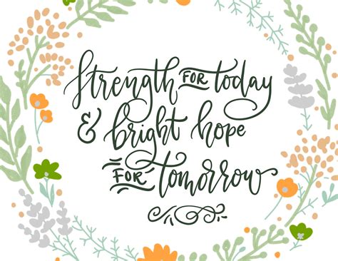 Strength For Today And Bright Hope For Tomorrow Digital