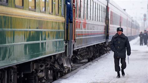 Trans Siberian Railway Snow